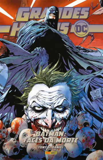 Capa de Grandes Heróis DC: Os Novos 52 Vol. 6 - Batman: Faces Da Morte, Panini