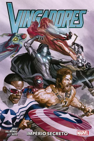 Capa de Vingadores Por Mark Waid Vol. 4, Panini