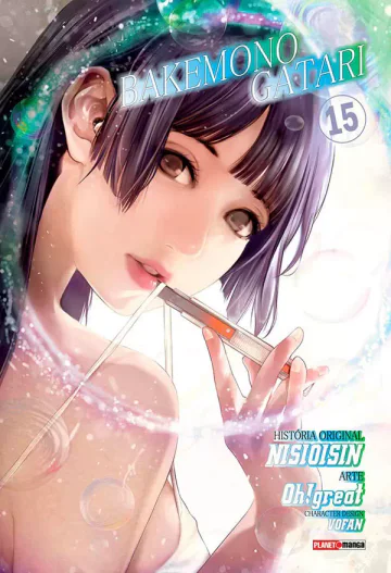 Capa de Bakemonogatari Vol. 15, Panini