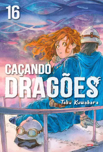 Capa de Caçando Dragões Vol. 16, Panini