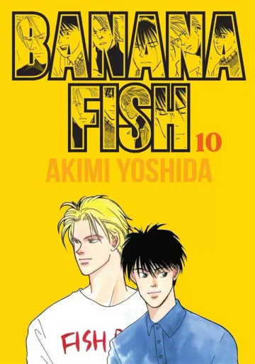 Capa de Banana Fish Vol. 10, Panini