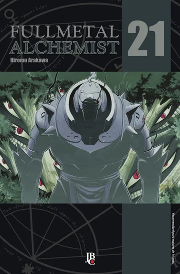 Capa de Fullmetal Alchemist ESP. #21, Editora JBC