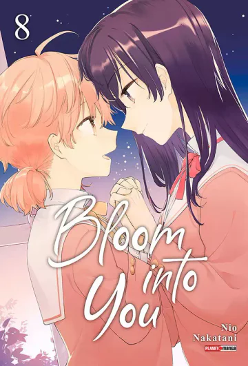 Capa de Bloom Into You Vol. 8, Panini