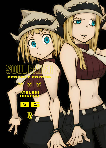 Capa de Soul Eater Perfect Edition #06, Editora JBC