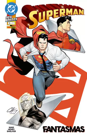 Capa de Superman: Fantasmas Vol. 01, Panini