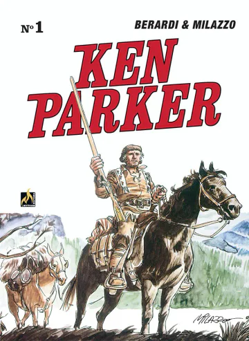 Capa de KEN PARKER VOL. 01, Mythos Editora