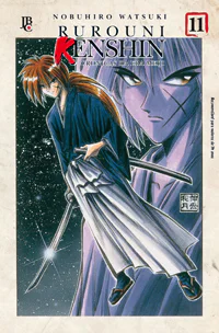 Capa de Rurouni Kenshin #11, Editora JBC