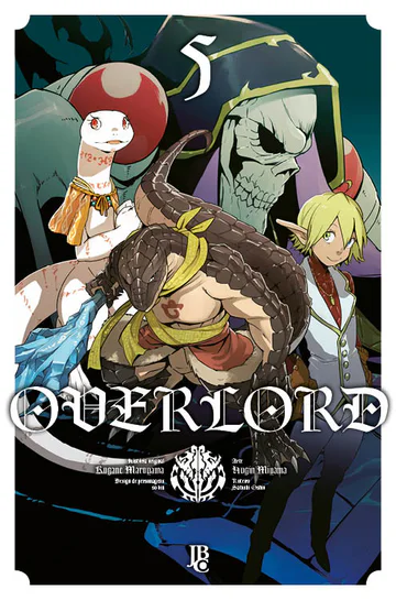 Capa de Overlord #05, Editora JBC