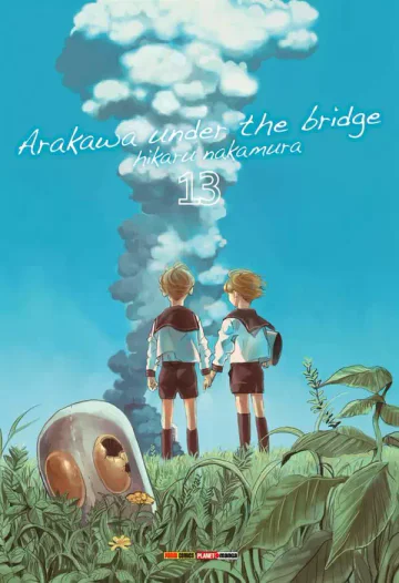 Capa de Arakawa Under The Bridge Vol. 13, Panini