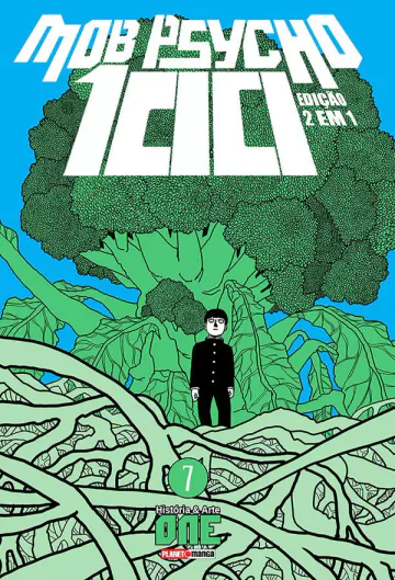 Capa de Mob Psycho 100 (2 Em 1) Vol. 7, Panini