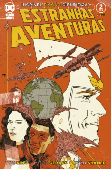 Capa de Estranhas Aventuras Vol. 2, Panini