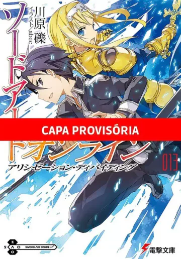 Capa de Sword Art Online: Alicization Dividing Vol. 13, Panini