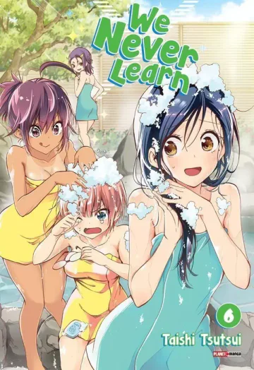 Capa de We Never Learn Vol. 6, Panini