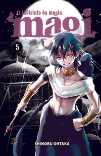 Capa de Magi - O Labirinto da Magia #05, Editora JBC