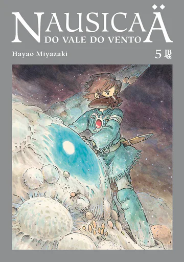 Capa de Nausicaä do Vale do Vento #05, Editora JBC