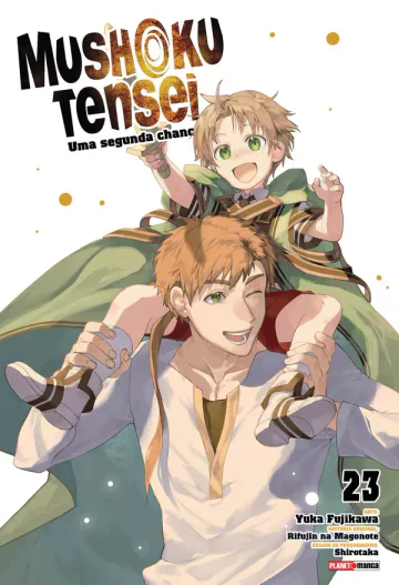 Capa de Mushoku Tensei: Uma Segunda Chance Vol. 23, Panini