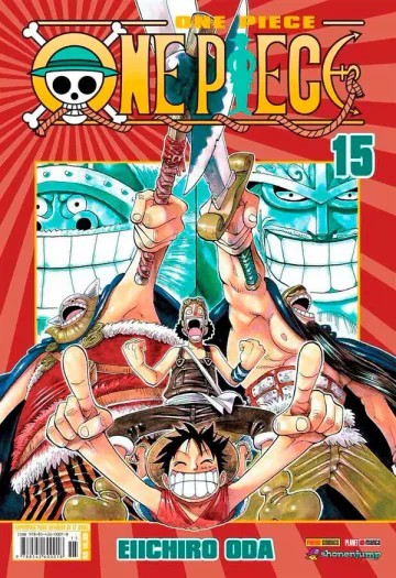 Capa de One Piece Vol. 15, Panini