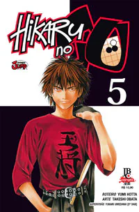 Capa de Hikaru no Go #05, Editora JBC