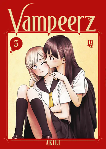 Capa de Vampeerz #03, Editora JBC