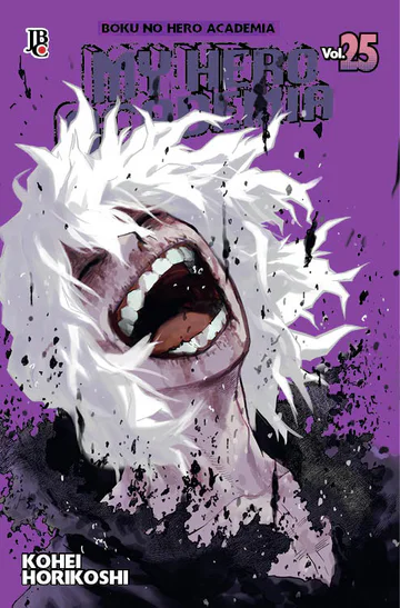 Capa de My Hero Academia #25, Editora JBC