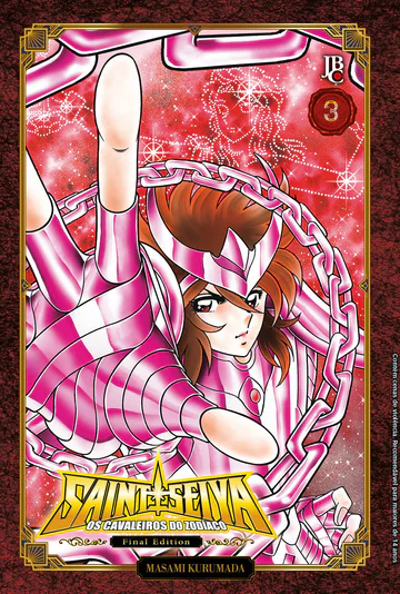 Capa de Cavaleiros do Zodíaco Saint Seiya Final Edition #03, Editora JBC