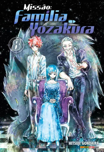 Capa de Missão: Família Yozakura Vol. 8, Panini