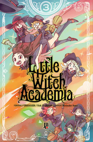 Capa de Little Witch Academia #03, Editora JBC