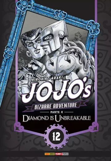 Capa de Jojo's Bizarre Adventure Parte 4: Diamond Is Unbreakable Vol. 12, Panini