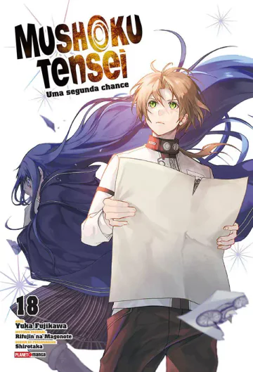 Capa de Mushoku Tensei: Uma Segunda Chance Vol. 18, Panini