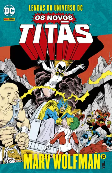Capa de Os Novos Titãs Vol. 18, Panini