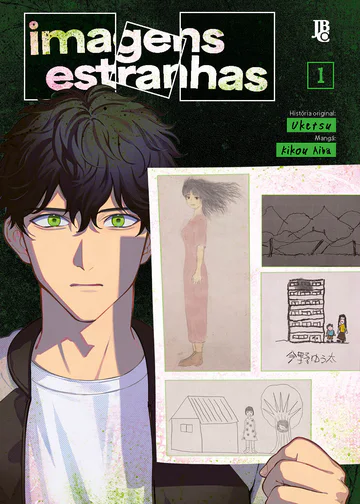 Capa de Imagens Estranhas #01, Editora JBC
