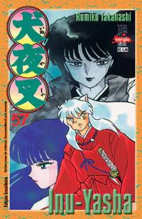 Capa de Inu-Yasha #57, Editora JBC