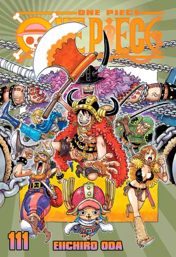 Capa de One Piece Vol. 111, Panini