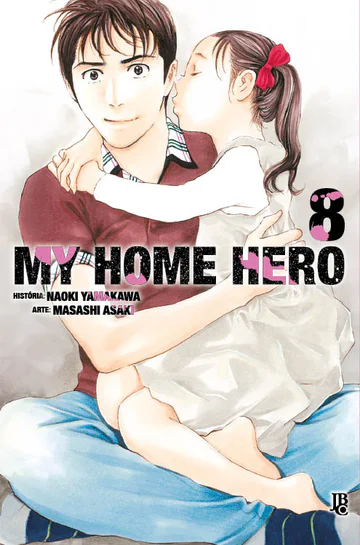 Capa de My Home Hero #08, Editora JBC