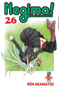 Capa de Negima #26, Editora JBC