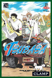 Capa de Tsubasa #24, Editora JBC