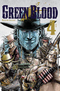 Capa de Green Blood #04, Editora JBC