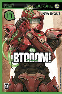 Capa de BTOOOM! #17, Editora JBC