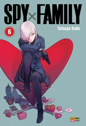 Capa de Spy X Family Vol. 6, Panini