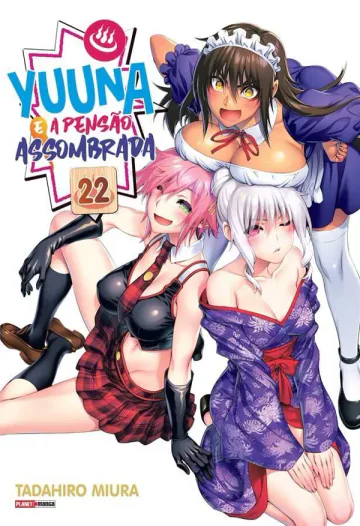 Capa de Yuuna E A Pensão Assombrada Vol. 22, Panini