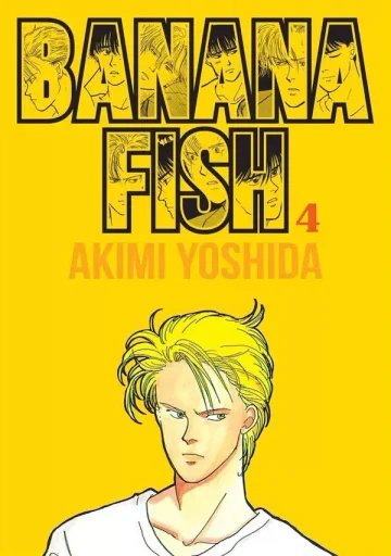 Capa de Banana Fish Vol. 4, Panini