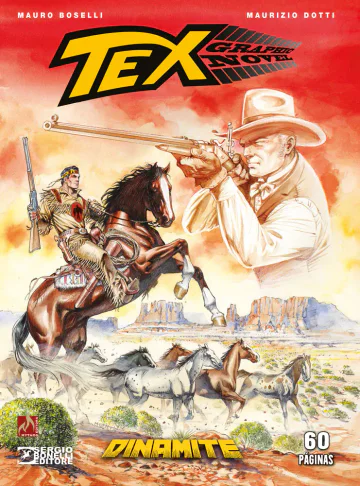 Capa de Tex Graphic Novel — Volume 17, Mythos Editora
