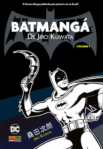 Capa de Batmangá Por Jiro Kuwata Vol. 1, Panini