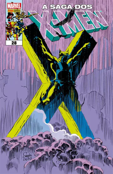 Capa de A Saga Dos X-Men Vol. 28, Panini
