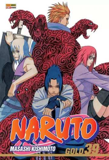 Capa de Naruto Gold Vol. 39, Panini