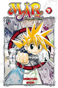 Capa de MÄR #09, Editora JBC