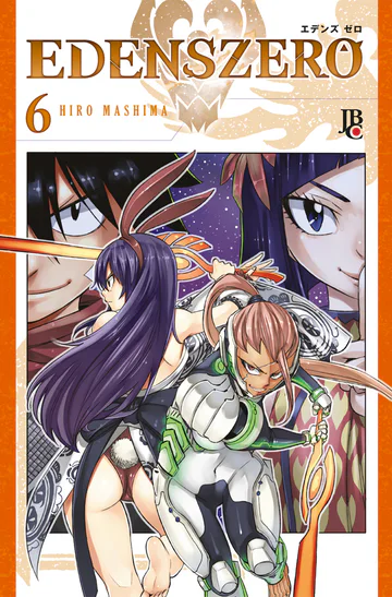 Capa de Edens Zero #06, Editora JBC