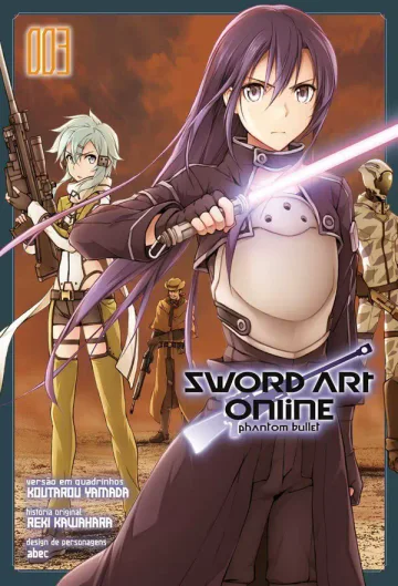 Capa de Sword Art Online: Phantom Bullet Vol. 3, Panini