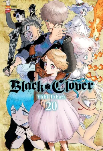 Capa de Black Clover Vol. 20, Panini