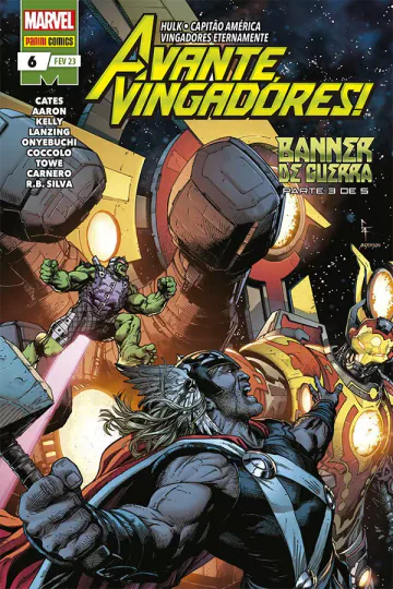 Capa de Avante, Vingadores! (2022) Vol. 6, Panini